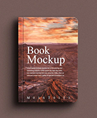 Book Cover On Wooden Surface