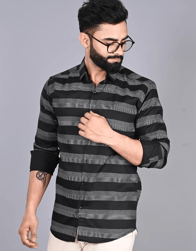 Horizontal Striped Shirt