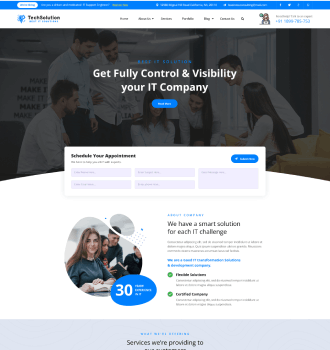 IT Solutions WordPress Theme