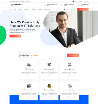 Elementor Startup WordPress Theme