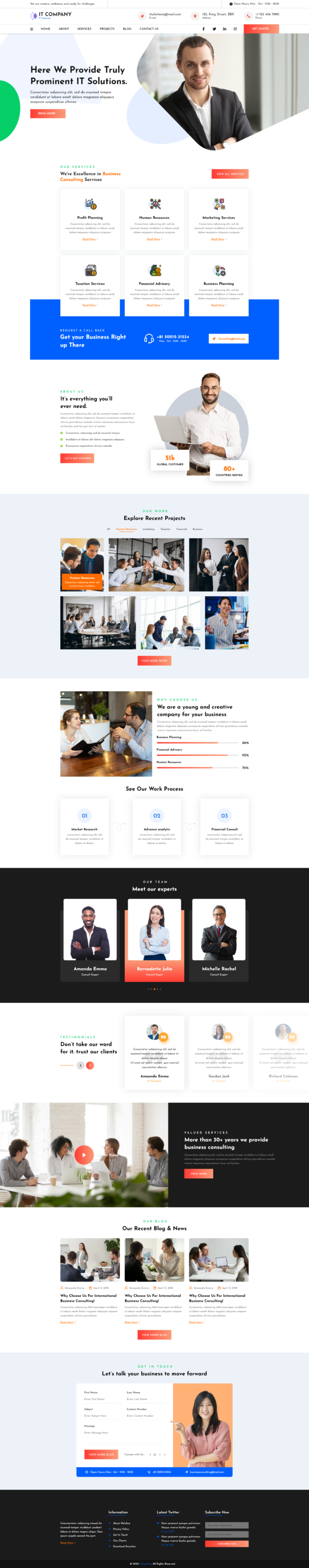 Elementor Startup WordPress Theme