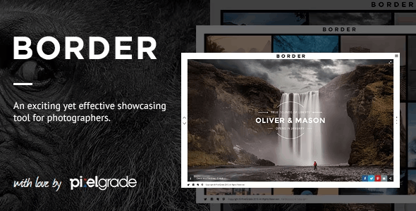 Delightful Photography WordPress Theme (BORDER)