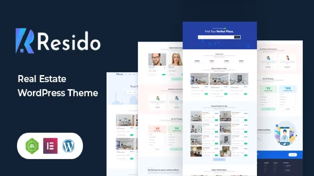 resido real estate wordpress theme