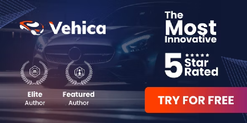 vehica automotive dealership wordpress theme