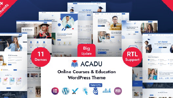 acadu wordpress theme