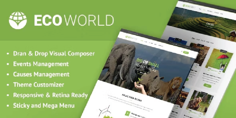 eco world nature ecology ngo wordpress theme