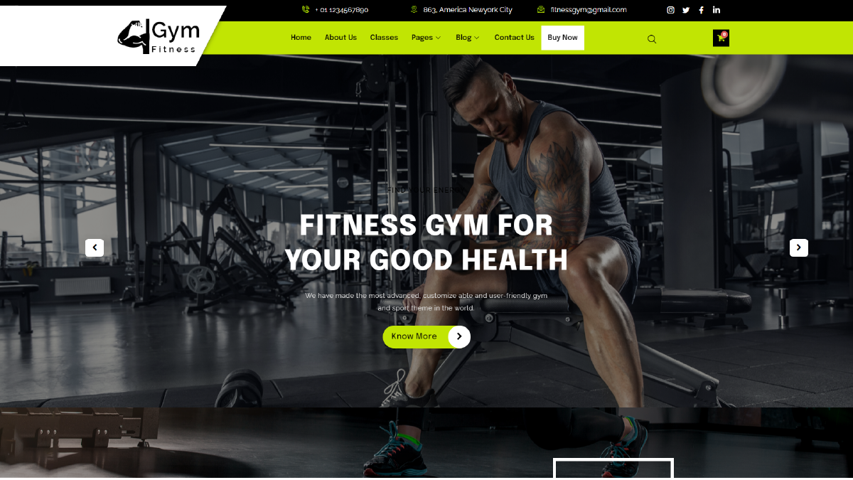 fitness-wordpress-theme