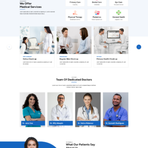 Healthcare WordPress theme