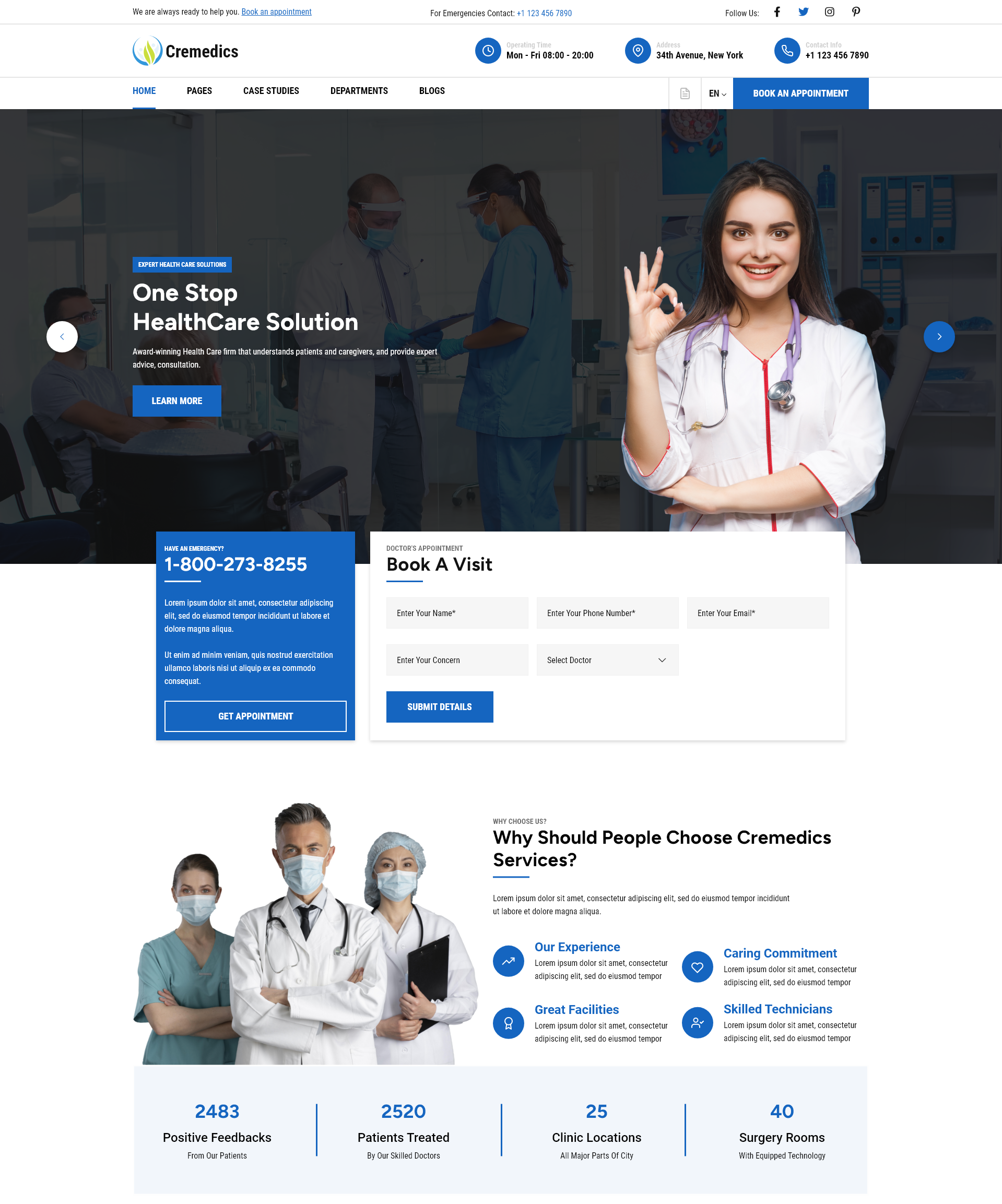 Healthcare WordPress Theme