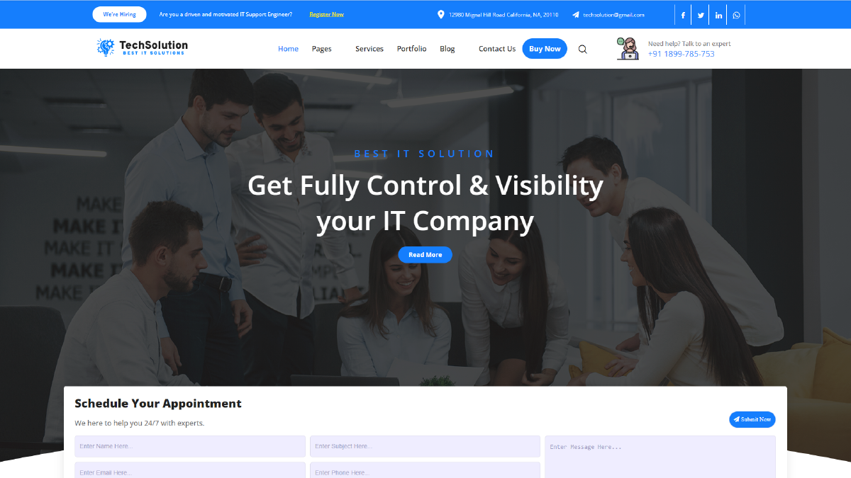 it solutions wordpress theme