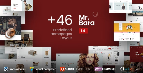 mrbara ecommerce WordPress theme