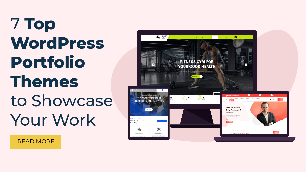 7 Top WordPress Portfolio Themes to Showcase Your Work