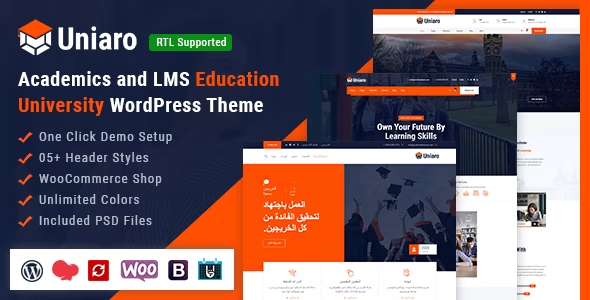 Acadevo Academics and education WordPress theme