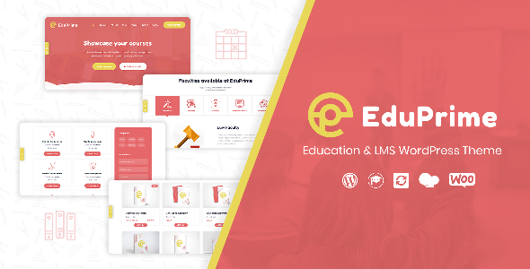 Eduprime Education LMS WordPress Theme