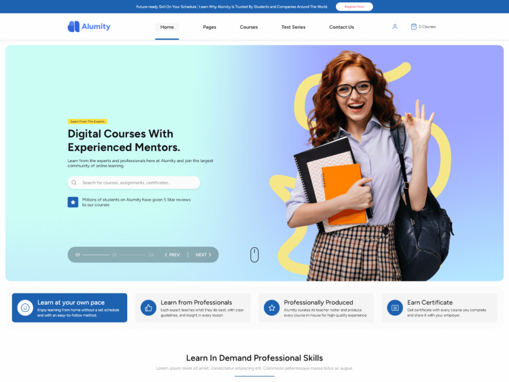 LMS WordPress Theme