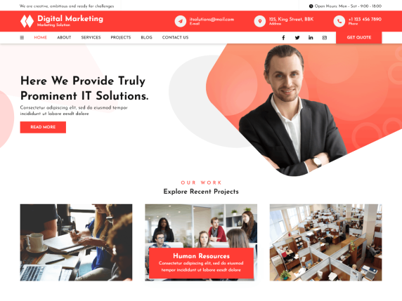 free-digital-marketing-wordpress-theme