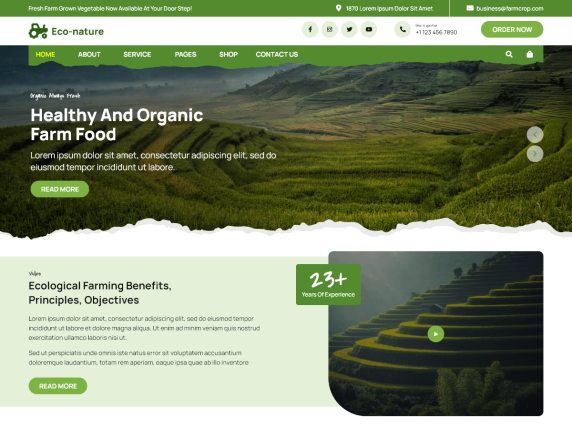 free-nature-wordpress-theme