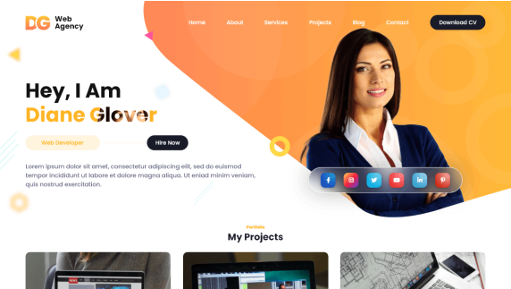 free web agency wordpress theme