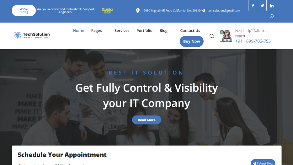 it solutions wordpress theme 1