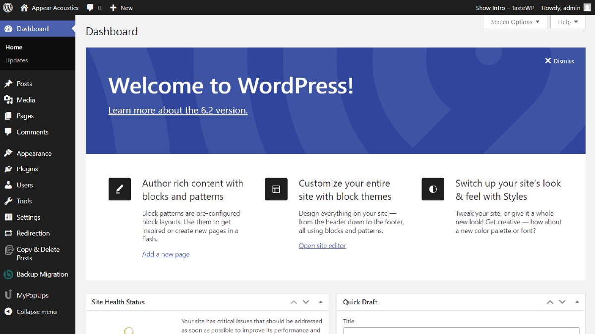 login-to-wordpress-website