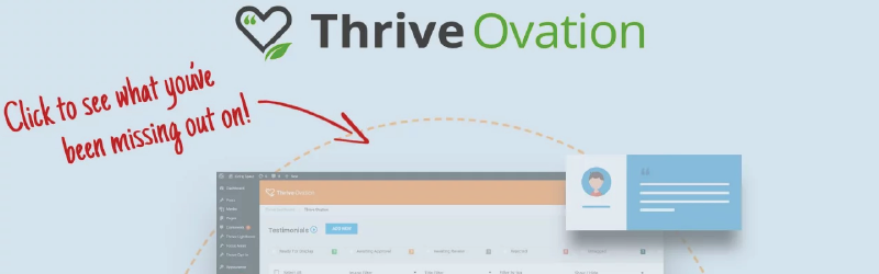 thrive ovation plugin