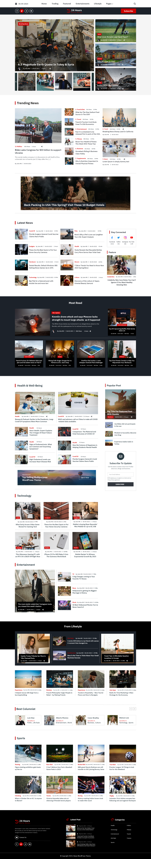 News WordPress Theme