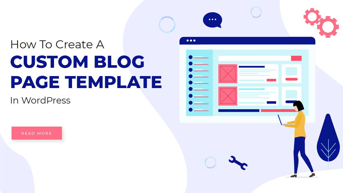 custom blog page template