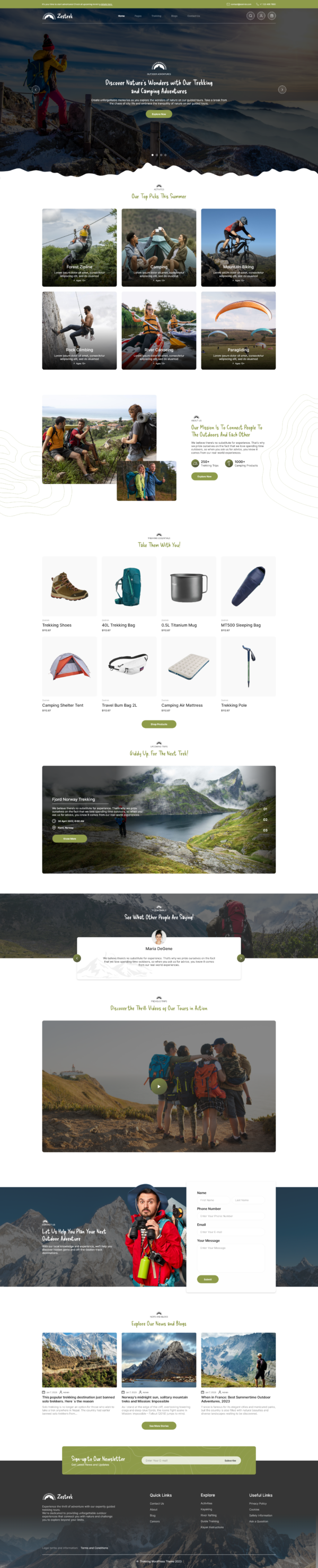 hiking-wordpress-theme