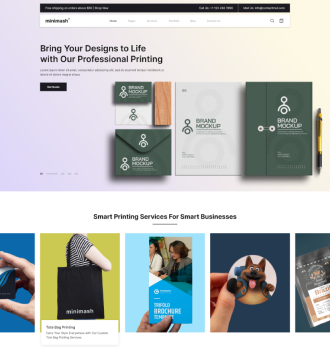 Printing Press WordPress Theme