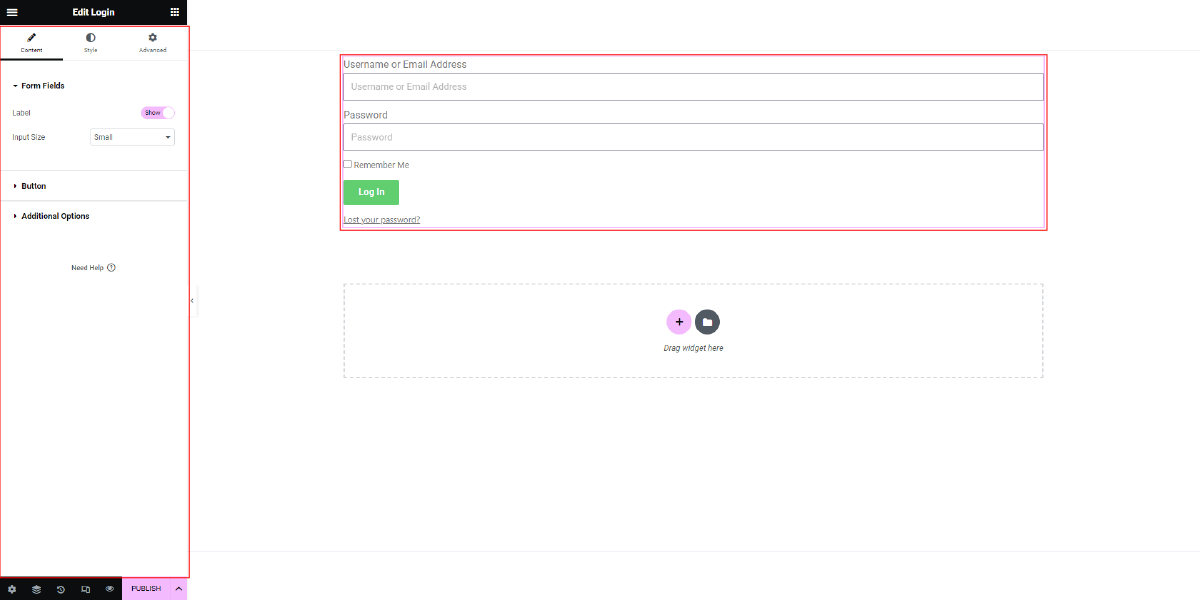 customize-login-form