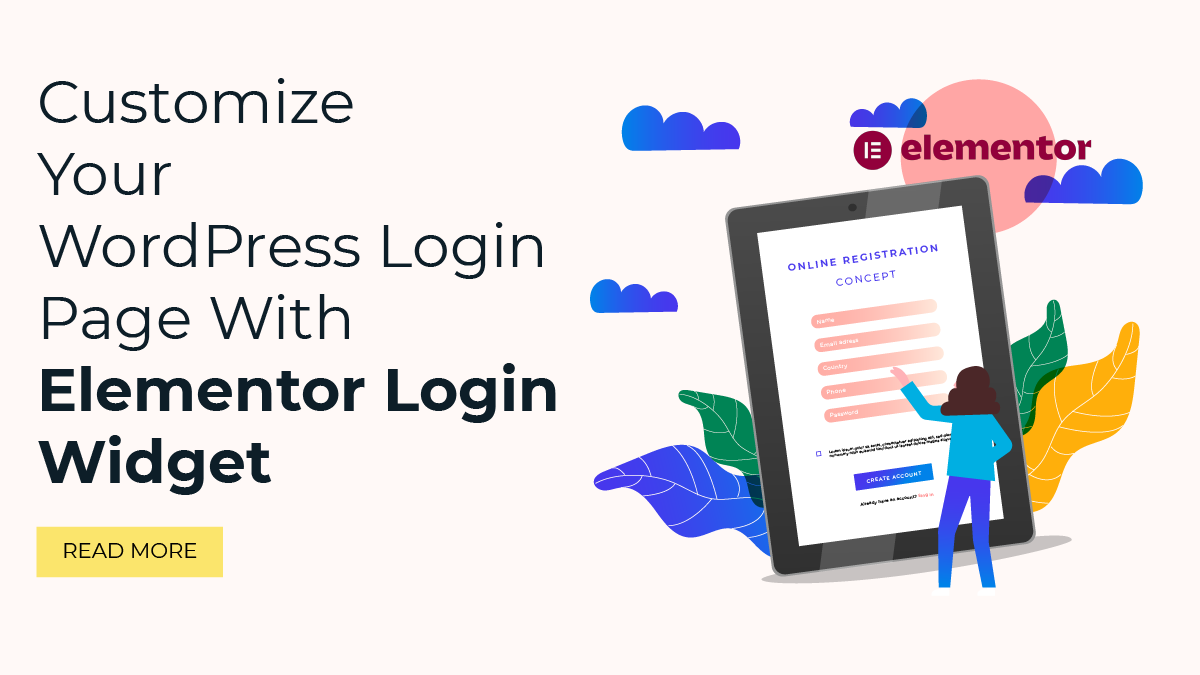 Customize Your WordPress Login Page With Elementor Login Widget