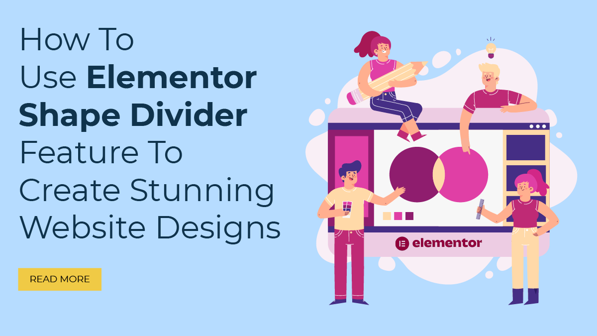 elementor shape divider