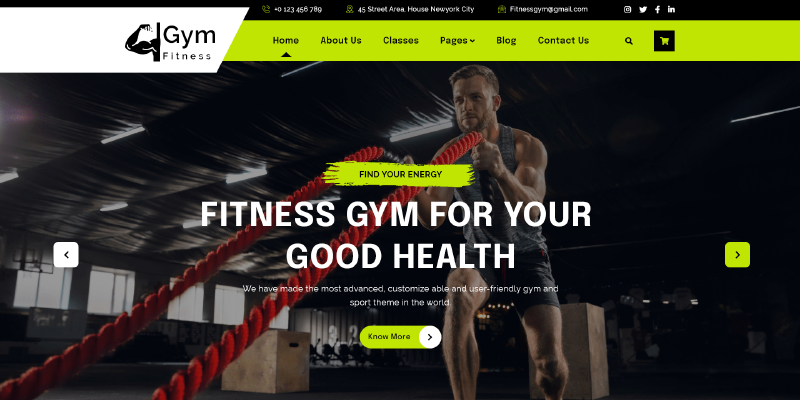 fitness-wordpress-theme