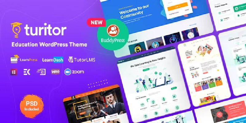 turitor education wordpress theme