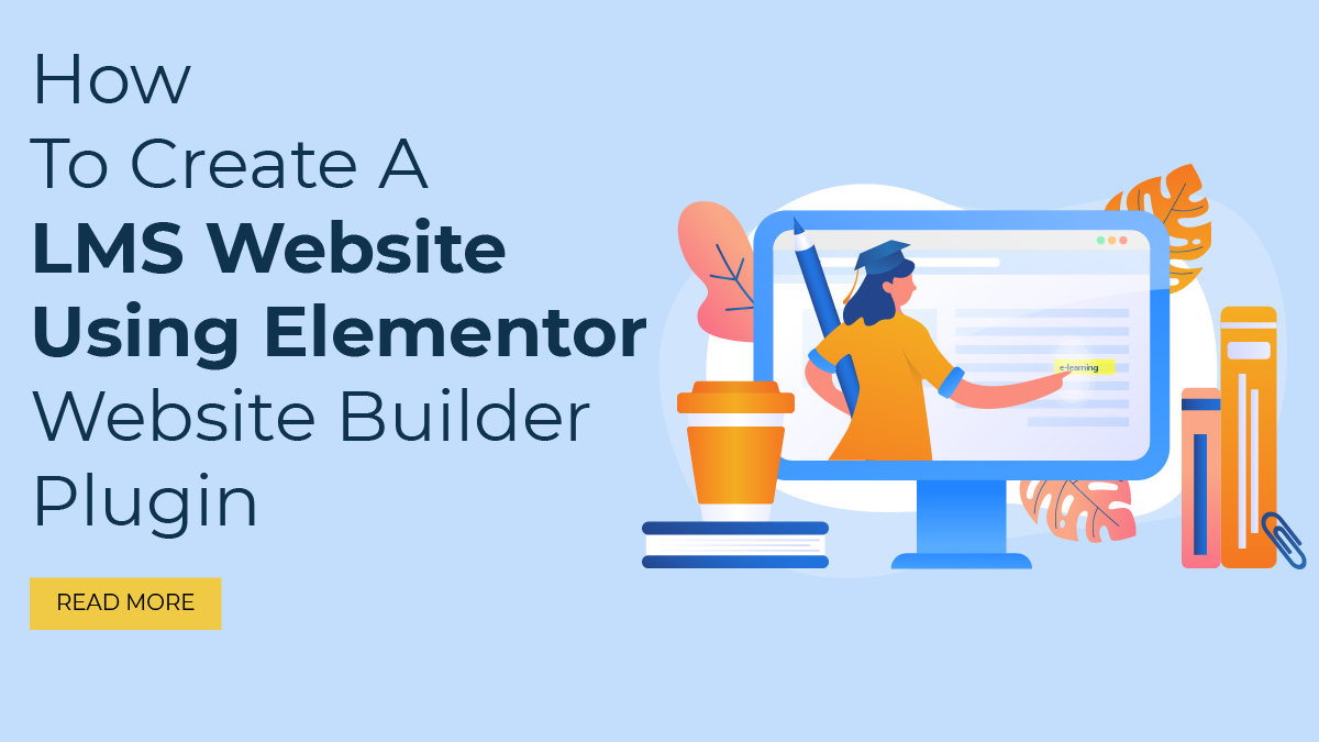 lms-website-using-elementor