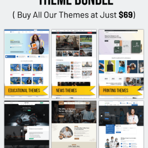 New Elementor WordPress Theme Bundle