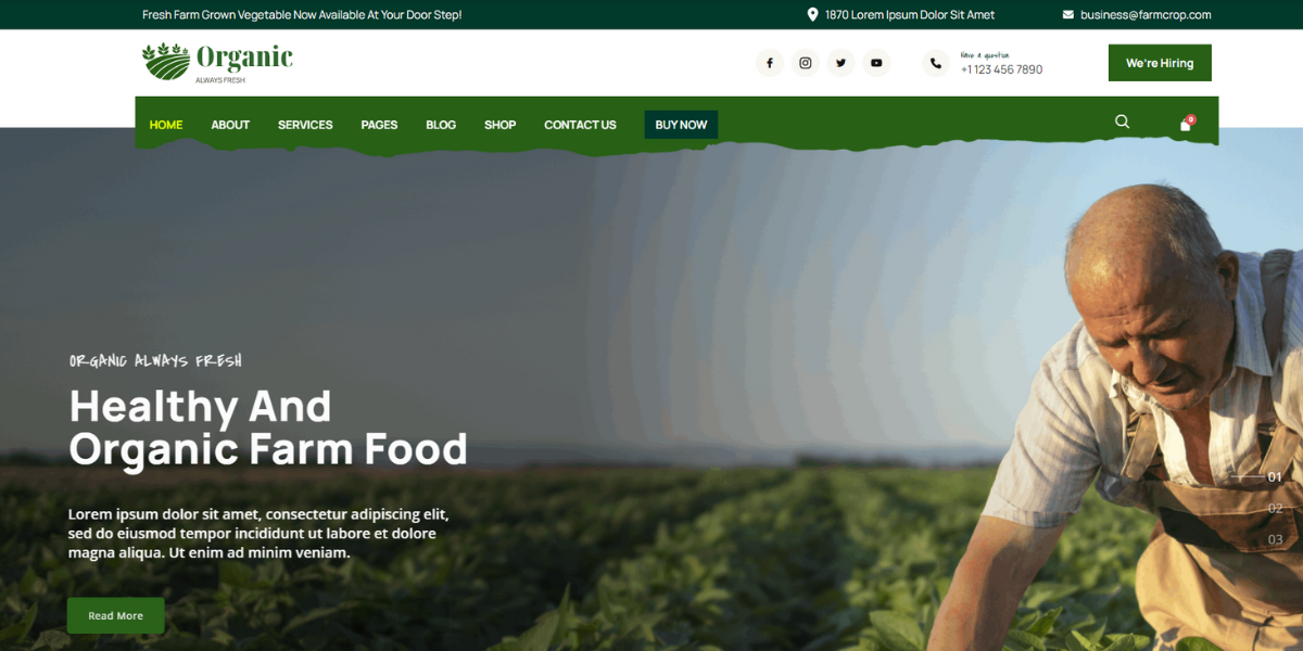 green-farm-wordpress-theme