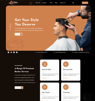 Salon WordPress Theme