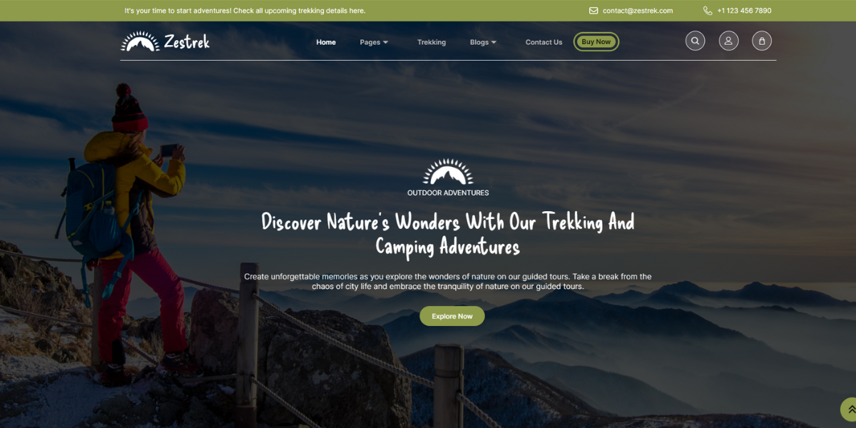 hiking-wordpress-theme