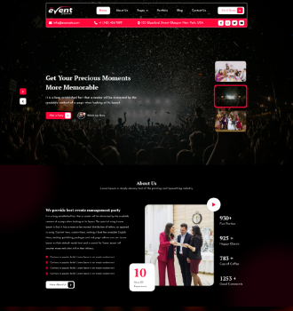 Event Planner WordPress Theme