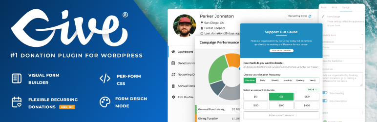 giveup-donation-wordpress-plugin