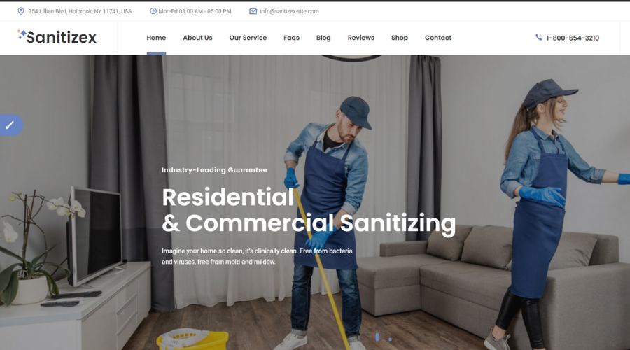 sanitizex-wordpress-theme