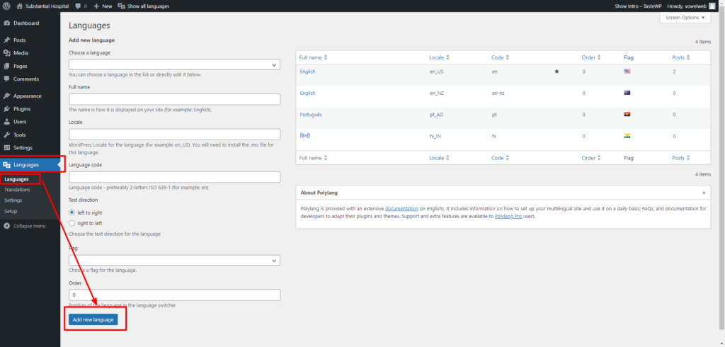 configure-polylang-setting