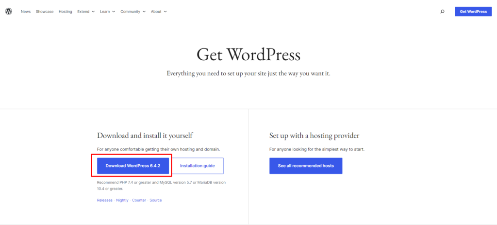 install-wordpress