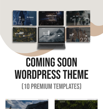 Coming Soon WordPress Theme