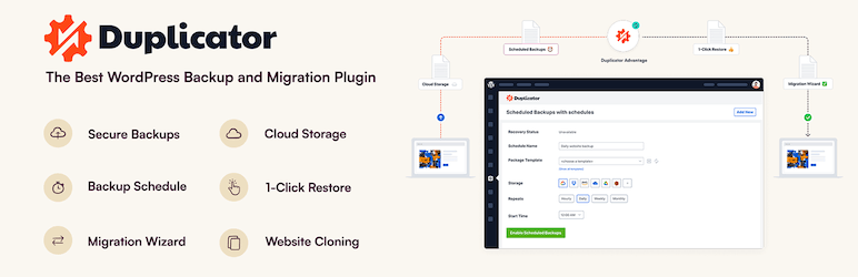 Duplicator WordPress Staging Plugins