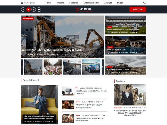 free-news-agency-wordpress-theme