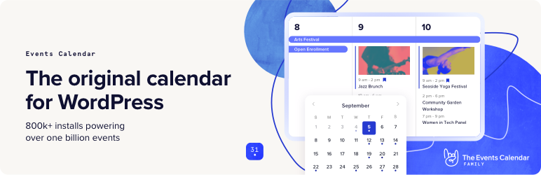 the events calendar