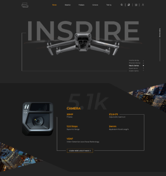 RC Drone WordPress Theme