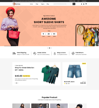 Designer Boutique WordPress Theme